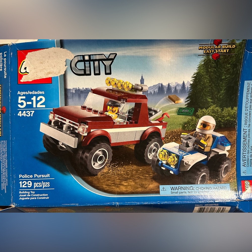 Lego Police Pursuit -84% complete